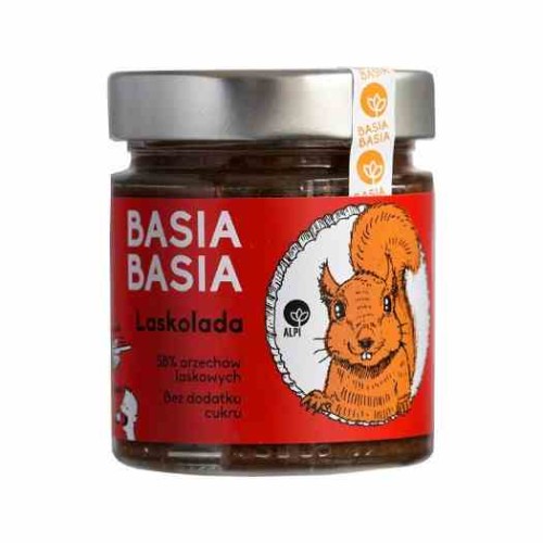 5905279740174 Krem orzechowy Laskolada 210 g Basia Basia - Alpi