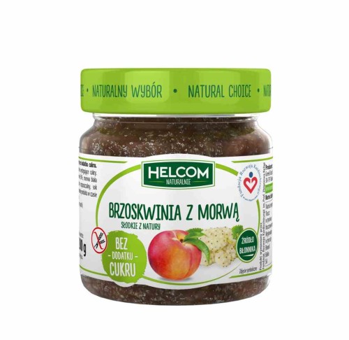 5902166719749 Pasta owocowa brzoskwinia z morwą 200 g - Helcom