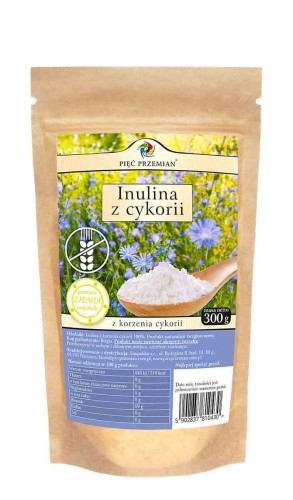 5902837810430 Inulina z korzenia cykorii 300 g - Pięć Przemian
