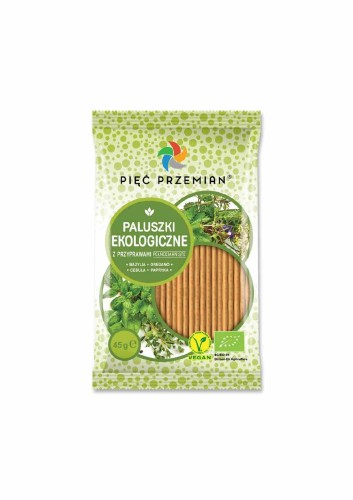 3800231610262 Paluszki z przyprawami BIO 45 g - Pięć Przemian