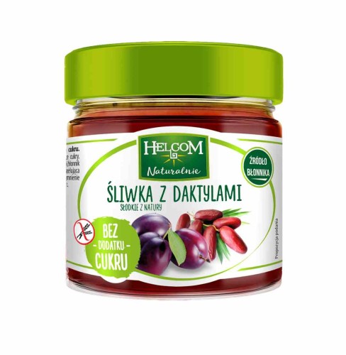 5902166719701 Pasta owocowa śliwka z daktylami 200 g - Helcom