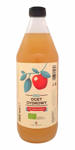 5902837811758 Ocet cydrowy BIO 750 ml - Pięć Przemian