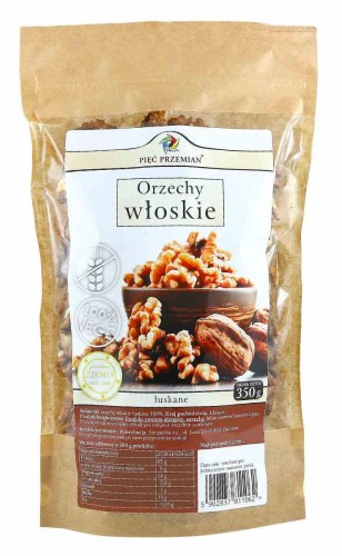 5902837811062 Orzechy włoskie 350 g - Pięć Przemian