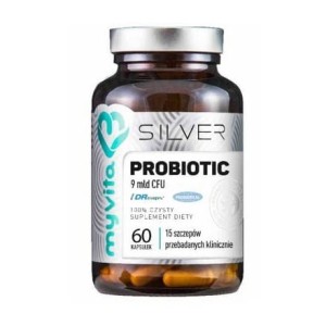 Silver Pure 100% Probiotyk 9 mld 60 kaps. MYVITA