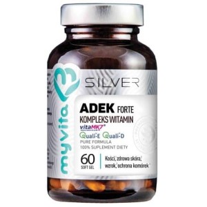 Silver Pure 100% Witamina ADEK Forte 60 kaps. MYVITA