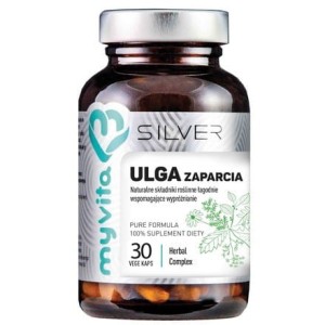 Silver Pure 100% Ulga zaparcia 30 kaps. MYVITA