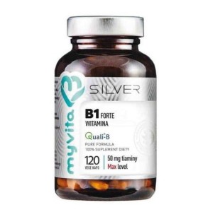 Silver Pure 100% Witamina B1 FORTE 50mg 120 kaps. MYVITA