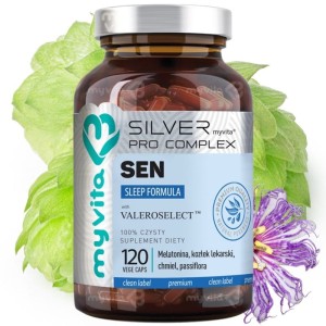 Silver Pure 100% Sen 120 kaps. MYVITA