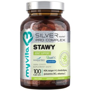 Silver Pure 100% Stawy 100 kaps. MYVITA