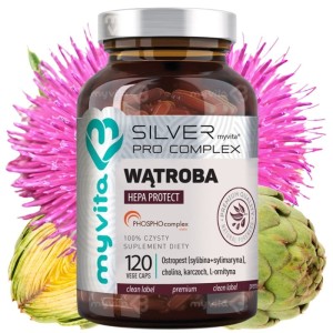 Silver Pure 100% Wątroba 120 kaps. MYVITA