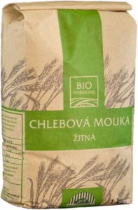 Mąka chlebowa żytnia typ 720 BIO 1kg- BIOHARMONIE