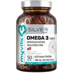Silver Pure 100% Omega 3 Forte 50 kaps. MYVITA