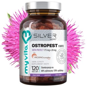 Silver Pure 100% Ostropest Forte 175mg 120 kaps. MYVITA