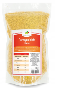Słodkie Zdrowie Gorczyca biała ziarno 1kg