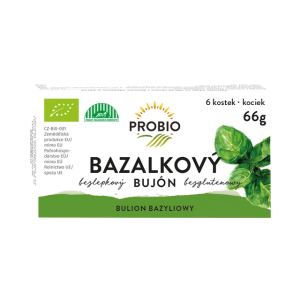 Bulion bazyliowy - kostki 6 x 0,5 l PROBIO