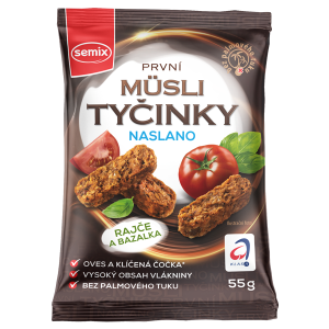 MINI baton na słono POMIDOR Z BAZYLIĄ bezglutenowy 55 g SEMIX