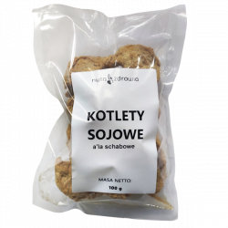 Kotlety sojowe a'la schabowe 100 g NUTA ZDROWIA