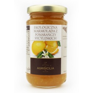 MARMOLADA Z POMARAŃCZY SYCYLIJSKICH BIO 240 g AGRISICILIA