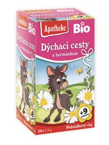 HERBATKA DLA DZIECI NA DROGI ODDECHOWE 9M BIO 20x1,5g 30g APOTHEKE