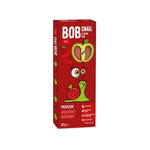 PRZEKĄSKA JABŁKOWO WIŚNIOWA BC BC 30 g BOB SNAIL