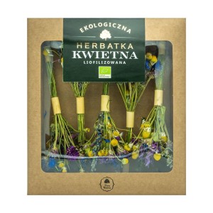 HERBATKA KWIETNA LIOFILIZOWANA BIO 5x2,5g 12,5g DARY NATURY