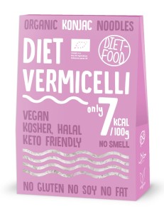 MAKARON KONJAC VERMICELLIl BG BIO 385g 300g DIET-FOOD