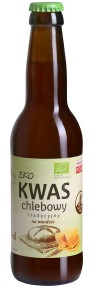 KWAS CHLEBOWY TRADYCYJNY NA MIODZIE BG BIO 330ml EKO NATURA