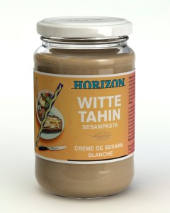 TAHINI BIAŁE PASTA SEZAMOWA BIO 350g HORIZON