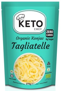 MAKARON KETO KONJAC NOODLE TAGLIATELLE BG BIO 270g KETO CHEF BETTER THAN FOODS