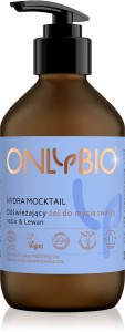 ŻEL DO MYCIA TWARZY ODŚWIEŻAJĄCY IMBIR I LEWAN ECO 250ml ONLY BIO HYDRA MOCKTAIL