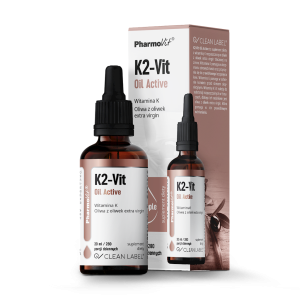WITAMINA K2 W KROPLACH 75 mcg BC 30ml PHARMOVIT CLEAN LABEL