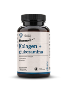 KOLAGEN + GLUKOZAMINA 90 KAPSUŁEK 68,9g PHARMOVIT CLASSIC
