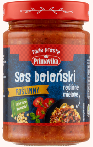 Roślinny Sos Boloński 300 g PRIMAVIKA