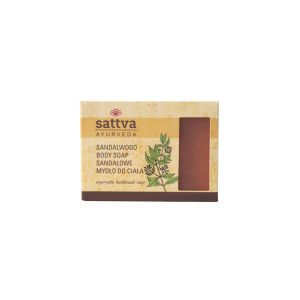 MYDŁO W KOSTCE DO CIAŁA DRZEWO SANDAŁOWE 125 g - SATTVA