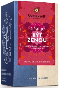 HERBATKA ZIOŁOWO OWOCOWA DLA KOBIET BEING A WOMAN BIO 18x1,7g 30,6g SONNENTOR