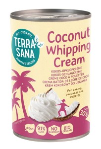 KREM KOKOSOWY DO UBIJANIA BIO 400ml PUSZKA TERRASANA