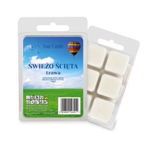 WOSK ZAPACHOWY SOJOWY ŚWIEŻO ŚCIĘTA TRAWA 6x10g 60g YOUR CANDLE