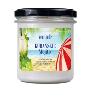 ŚWIECA SOJOWA KUBAŃSKIE MOJITO 150ml YOUR CANDLE