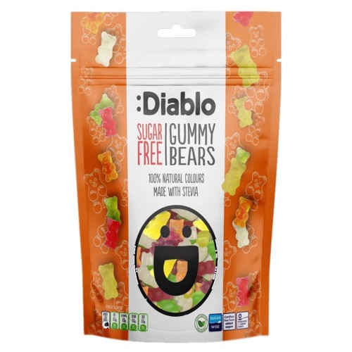 5060309490761 Żelki misie bez cukru Diablo, 75g