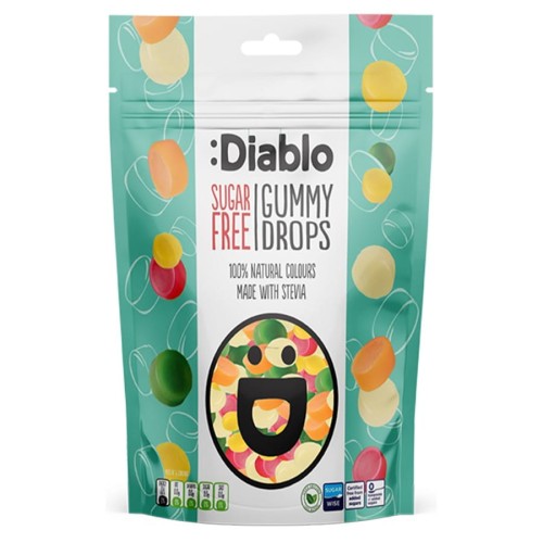 5060309490785 Żelki dropsy bez cukru Diablo, 75g