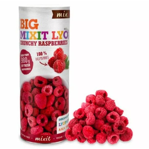 8595685203430 Liofilizowana "Duża chrupiąca malina" Mixit, 140g