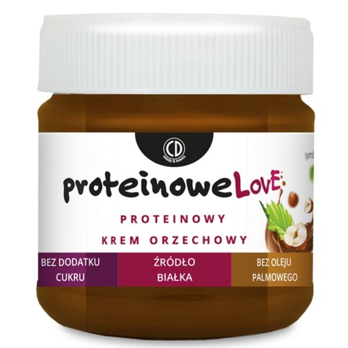 5901749010884 Proteinowy krem orzechowy "PROTEINOWELOVE" CD, 200g