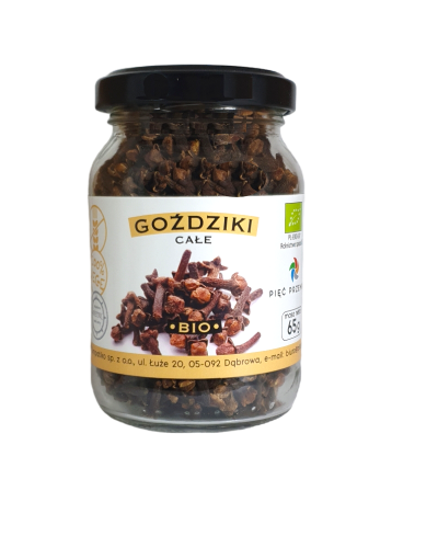 5902837811956 Goździki całe bezglutenowe BIO 65 g - Pięć Przemian