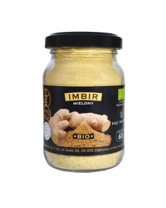 Imbir mielony bezglutenowy BIO 60 g - Pięć Przemian