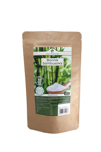 5902837811987 Błonnik bambusowy 250 g - Pięć Przemian