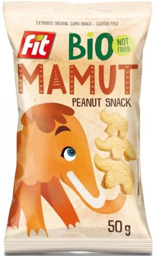 8594001193776 Chrupki kukurydziane o smaku orzechowym BEZGL. BIO 50 g Bio Mamut