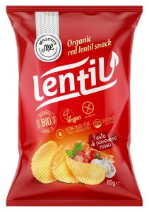 Chipsy z czerw soczewicy pesto rosso BG BIO 85g MCLLOYDS
