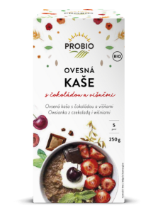 Owsianka z czekoladᶏ  i wiśniami BIO 250g PROBIO