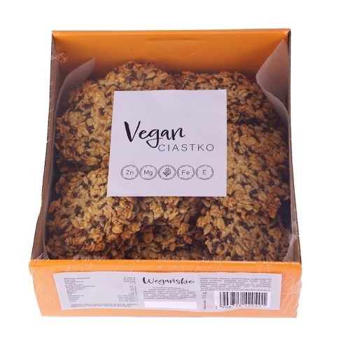 5906728420739 CIASTKA WEGAŃSKIE OWSIANE ZE SŁONECZNIKIEM BEZGLUTENOWE BIO 510 g - IRENKI