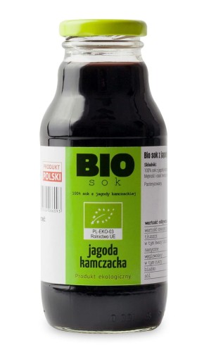 5905504066093 SOK Z JAGODY KAMCZACKIEJ NFC BIO 330 ml - KAMIONNA